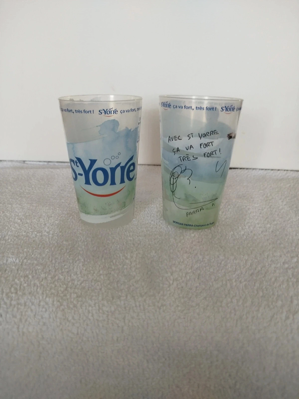 Vaso de plástico Rugby Saint Yorre – photo 3